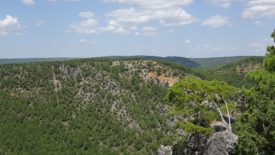 Mirador del Aguila. Carrascosa de la Sierra.