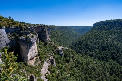 Mirador del Puntal de Soto Negro. Beteta.-