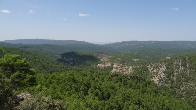 Mirador del Aguila. Carrascosa de la Sierra.