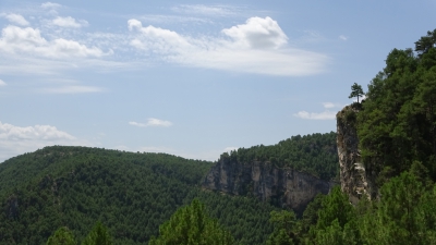 Mirador de Tragavivos. Carrascosa de la Sierra.