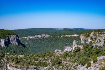 Mirador del Puntal de Soto Negro. Beteta.-