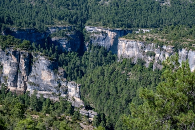 Mirador del Puntal de Soto Negro. Beteta.-