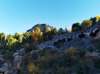 Mirador de Travertino. Uña.