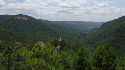 Mirador de Tragavivos. Carrascosa de la Sierra.