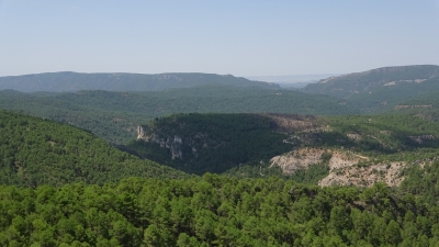 Mirador del Aguila. Carrascosa de la Sierra.