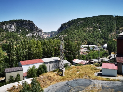 Mirador Ermita de las  Angustias. Puente de Vadillos. Beteta__