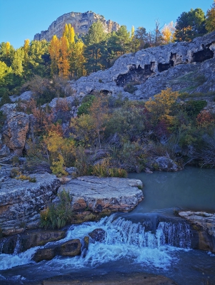 Mirador de Travertino. Uña.