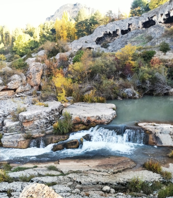 Mirador de Travertino. Uña.