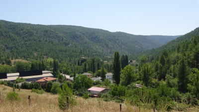 Mirador Ermita de las  Angustias. Puente de Vadillos. Cañizares