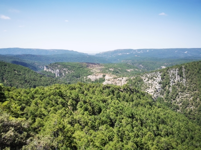 Mirador del Aguila. Carrascosa de la Sierra. __