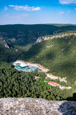 Mirador Sobre el Solan de Cabras. Santa Maria del Val-