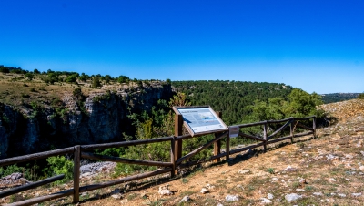 Mirador del Rio Trabaque. Cuenca-