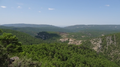 Mirador del Aguila. Carrascosa de la Sierra.