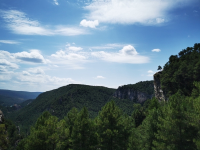 Mirador de Tragavivos. Carrascosa de la Sierra. __