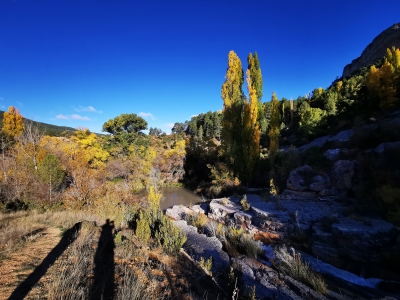 Mirador de Travertino. Uña.