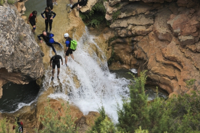 Chorreras del Cabriel. Enguidanos_
