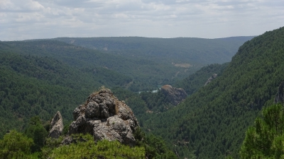 Mirador de Tragavivos. Carrascosa de la Sierra.