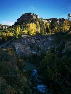 Mirador de Travertino. Uña.