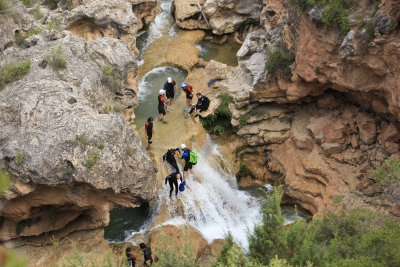 Chorreras del Cabriel. Enguidanos_