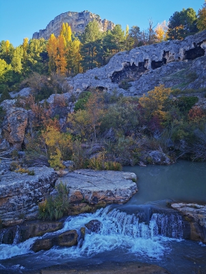 Mirador de Travertino. Uña.