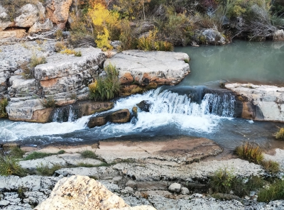 Mirador de Travertino. Uña.